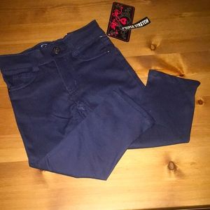 Girls Toddler Navy Blue Uniform Pants